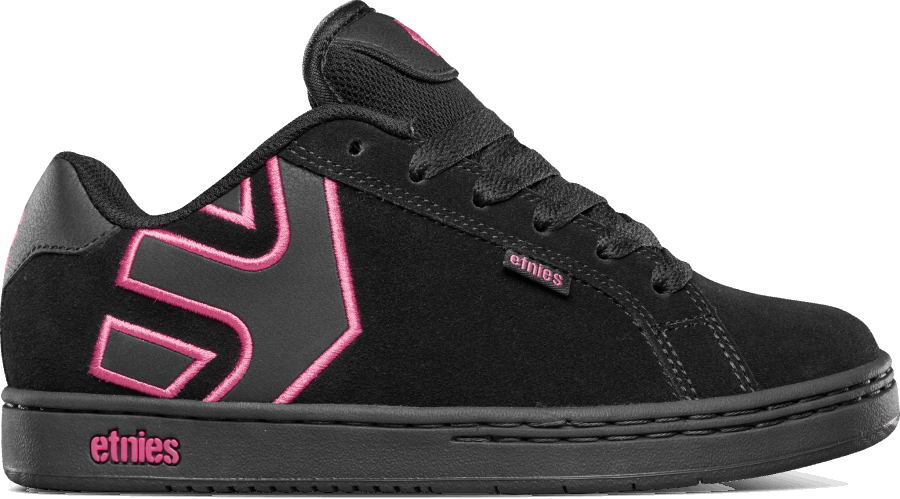 Black-Black-Pink Etnies FADER WOMENS