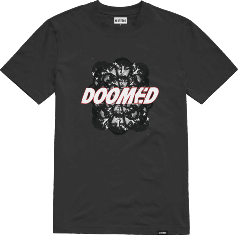 Black DOOMED WITCHES TEE Etnies