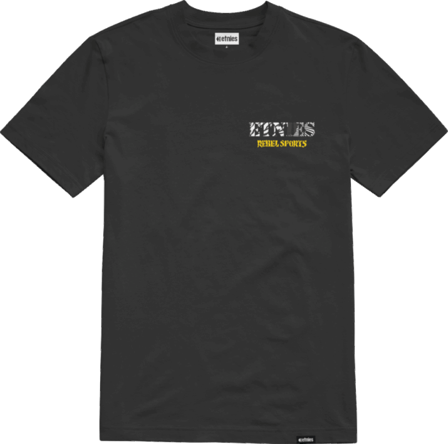 Black Etnies REBEL RETRO TEE