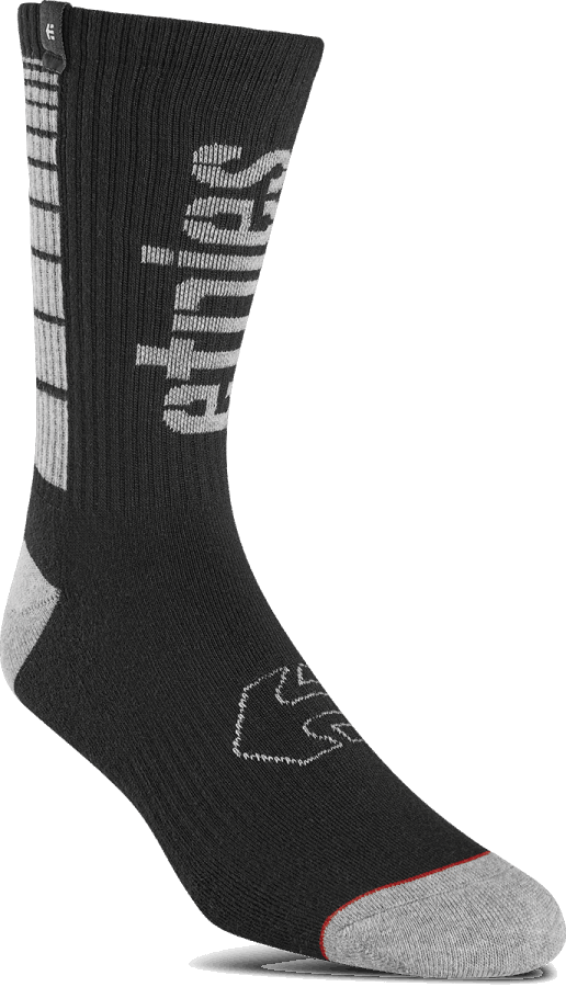 Black-Grey MTB COOLMAX CREW SOCK Etnies