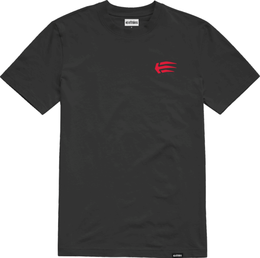 Black-Red Etnies JOSLIN KIDS TEE