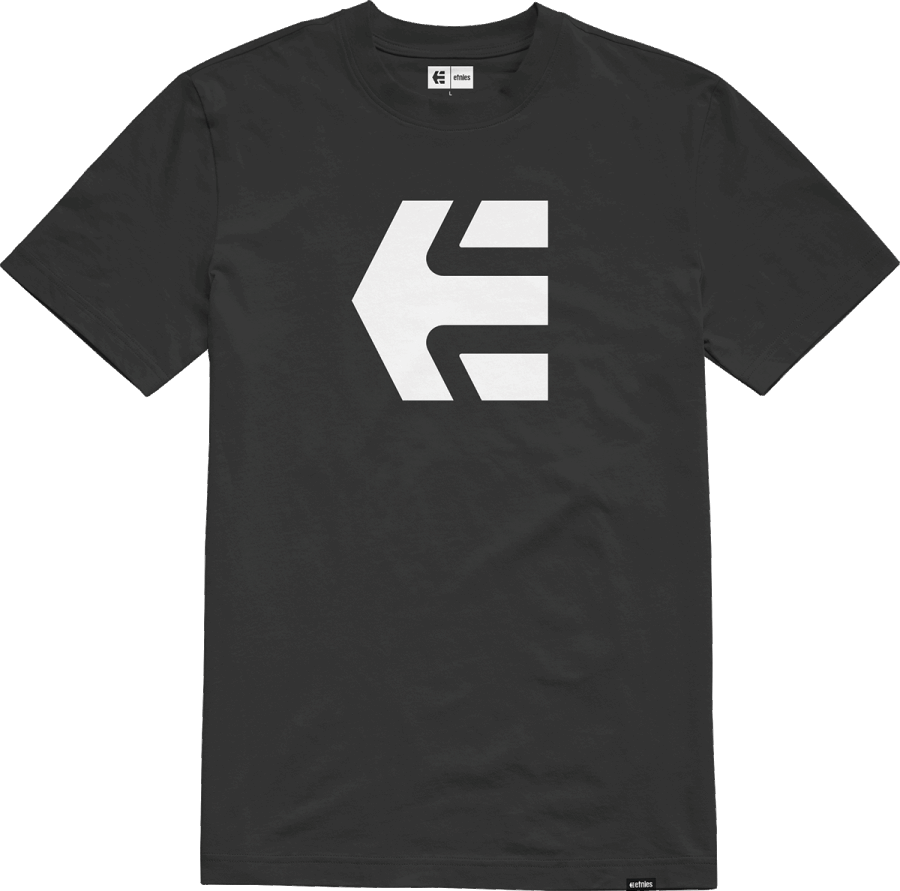 Black-White Etnies ICON TEE