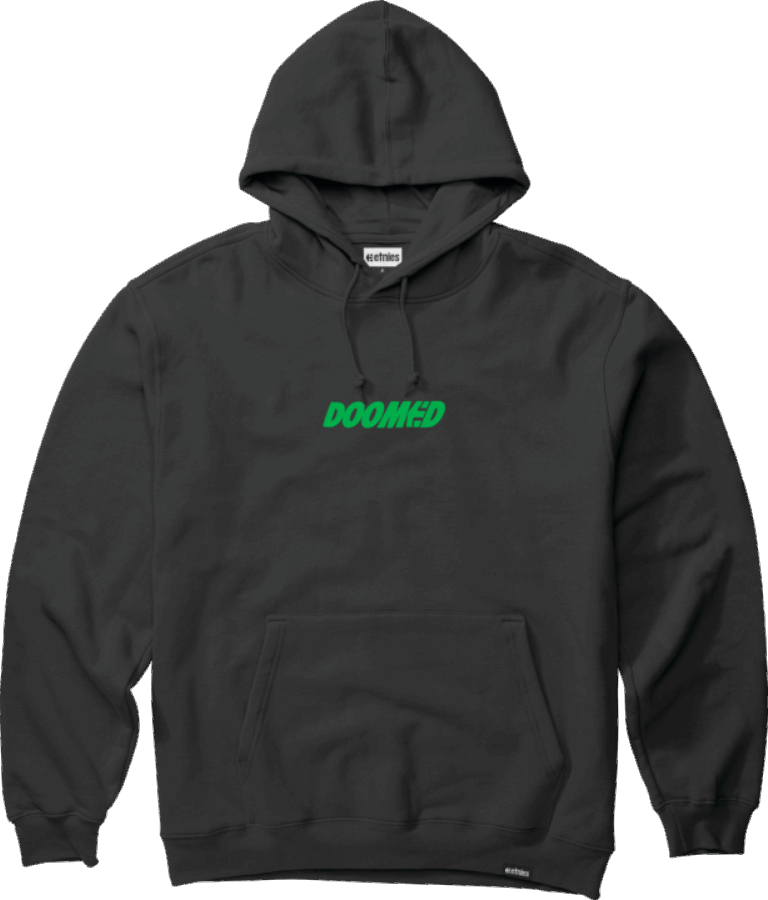 DOOMED LOGO PULLOVER Black Etnies