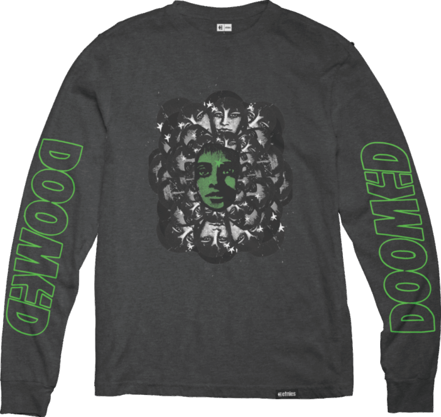 Etnies Charcoal-Heather DOOMED L/S