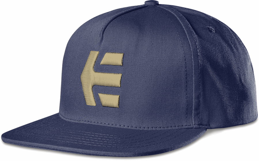Etnies ICON SNAPBACK HAT Navy-Gold