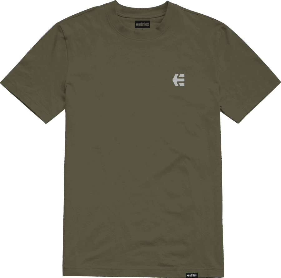 Etnies TEAM EMBROIDERY TEE Fatigue