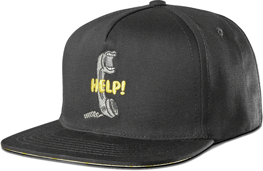 HELP SNAPBACK Etnies Black