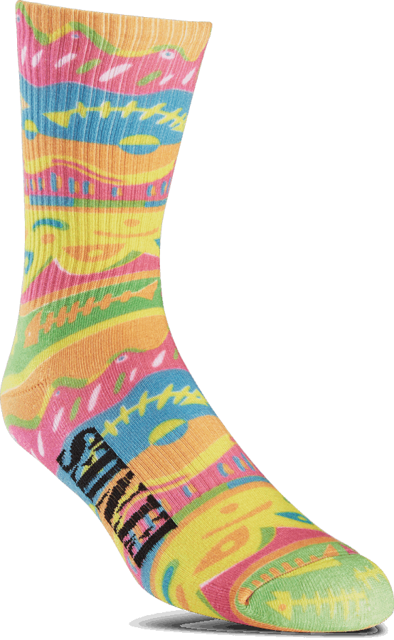 REBEL SPORTS CREW SOCK Neon Etnies