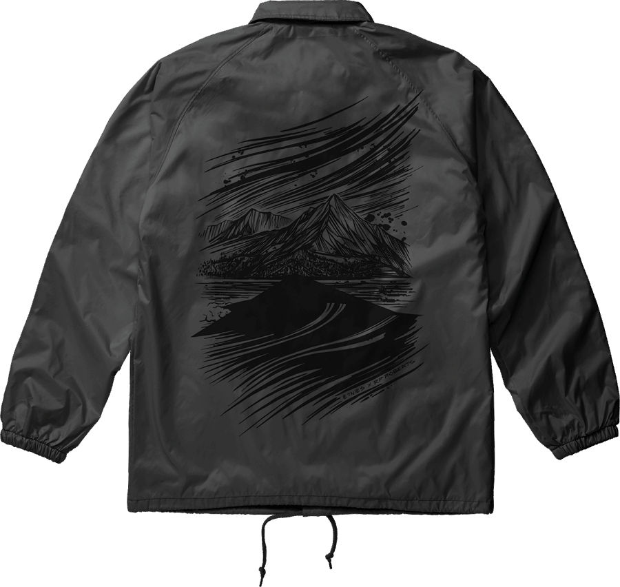 RP COACHES JACKET Black Etnies