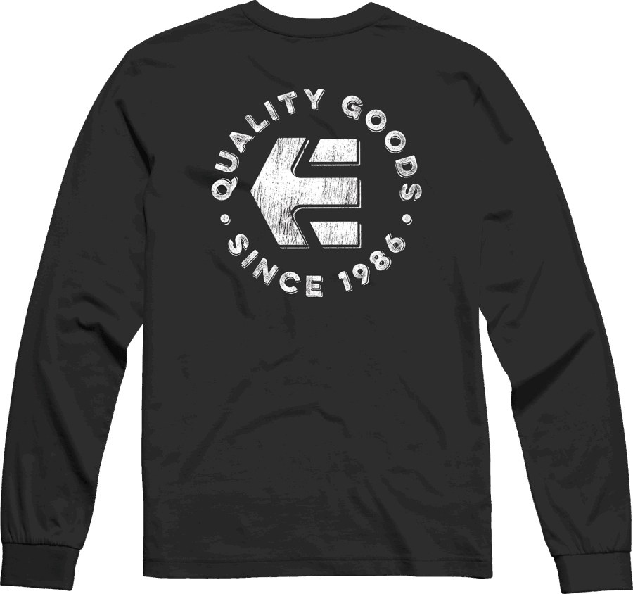 SINCE 1986 LS TEE Etnies Black-White